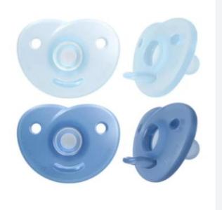 AVENT Soothie Heart 安撫奶嘴 0-3m 藍色 (2 Pack)