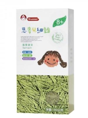 脆妮妮nutrinini 思麥兒細麵(翡翠菠菜)180g