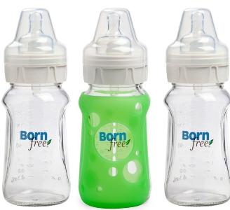  Born free 玻璃防脹氣奶瓶套裝 9安士（3個裝）