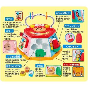 日本 ANPANMAN 麵包超人多功能七面訓練玩具 (8個月或以上)
