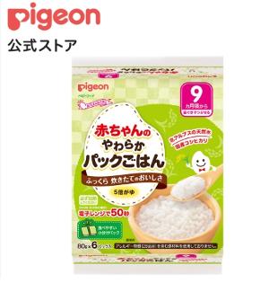 PIGEON-BB快熟粥9M+ (80g x 6)