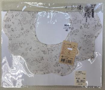 荻野村 雙面用花朵圍兜