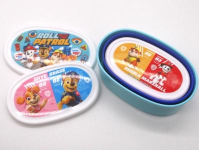 Paw Patrol 食物盒(3個裝）