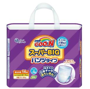  Super Big學習褲 14pcs (男女共用)15-35kg