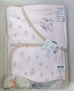 木馬松鼠-包巾+小肚圍