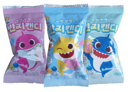 BABY SHARK 戒指糖 9g