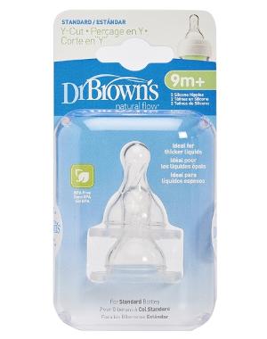 Dr. Brown's 標準奶嘴 (2個裝)